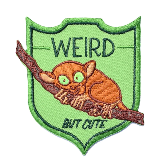 Tarsier Weird But Cute Patch